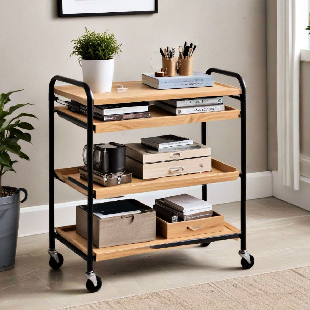 rolling storage cart