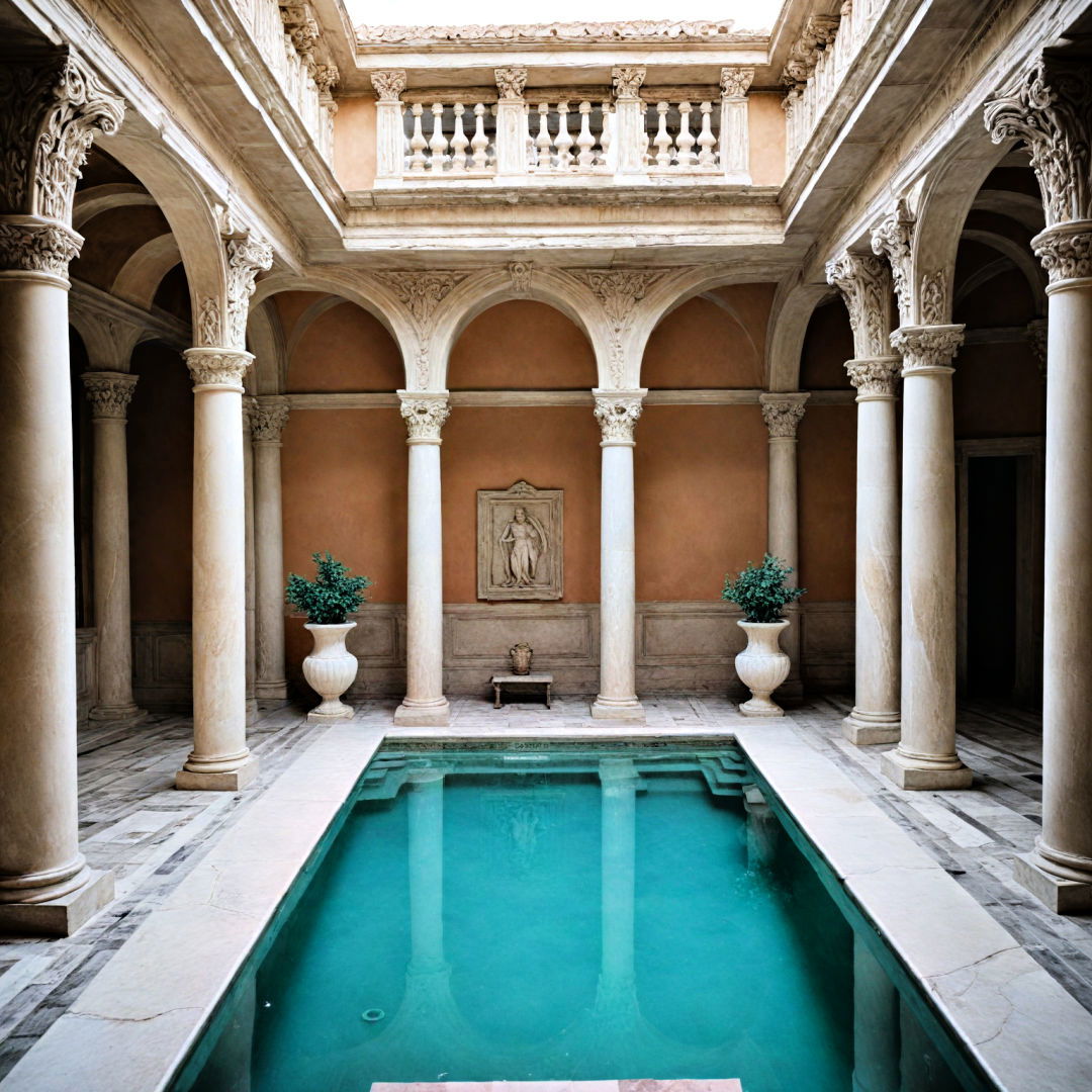 roman grecian pool