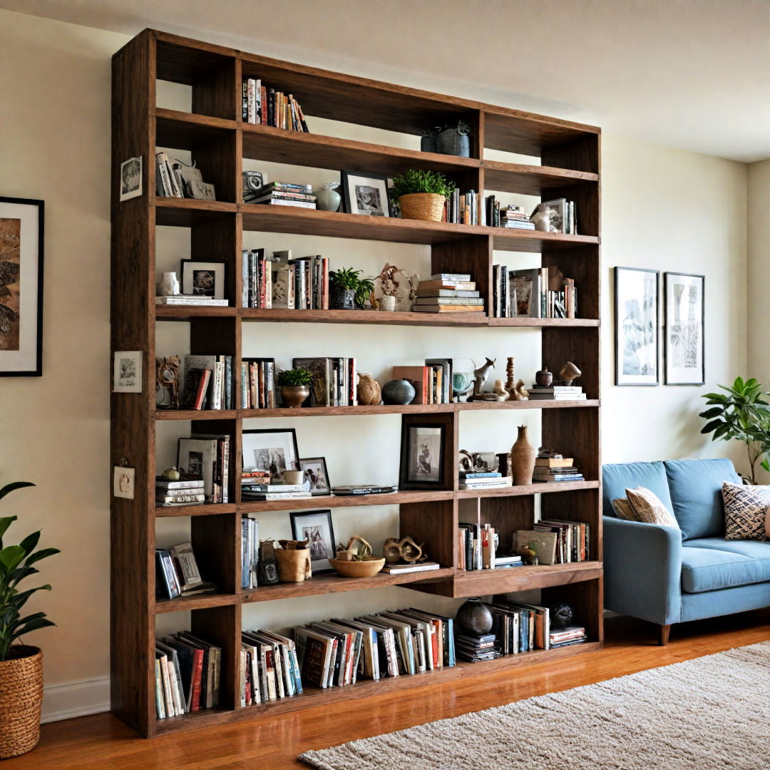 room divider bookcase