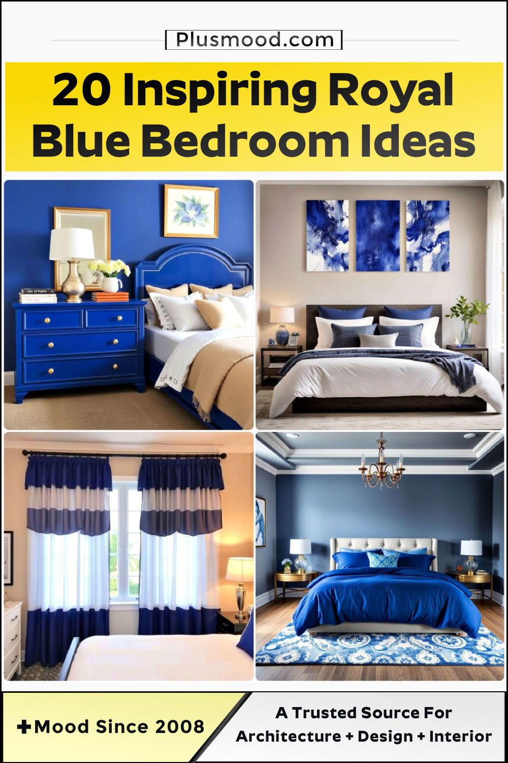 royal blue bedroom ideas to copy