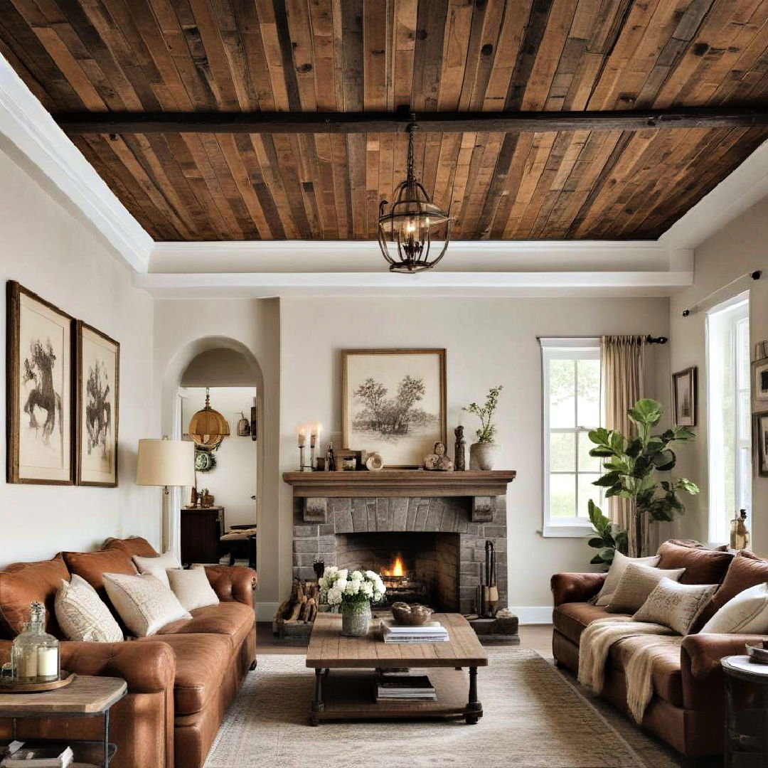 rustic ceiling