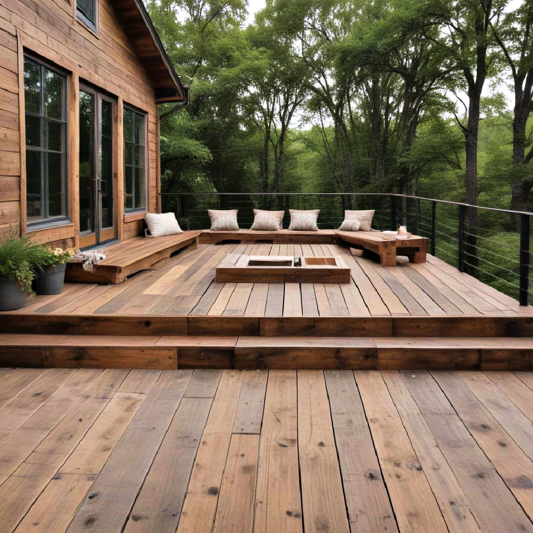 rustic decks