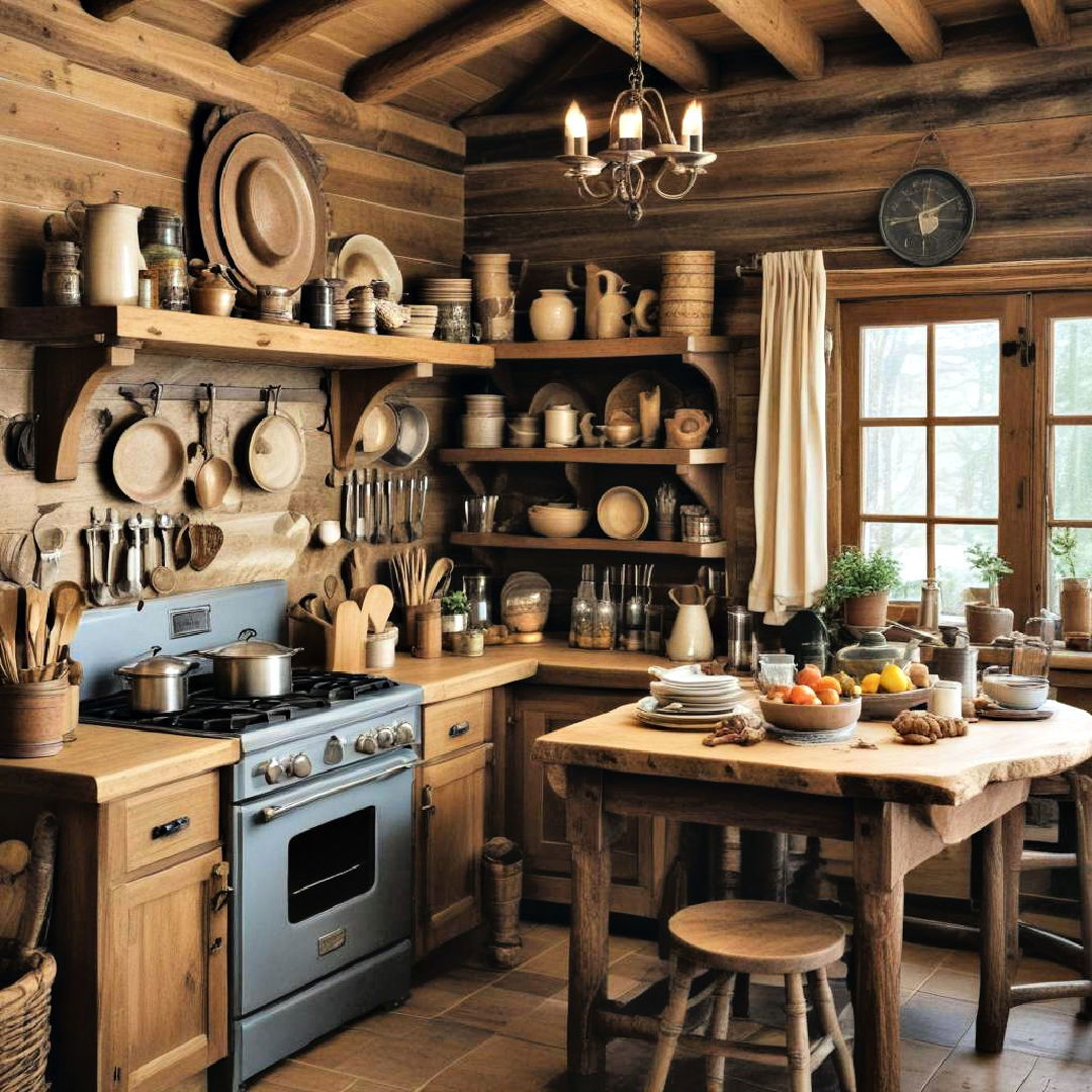 rustic kitchenware