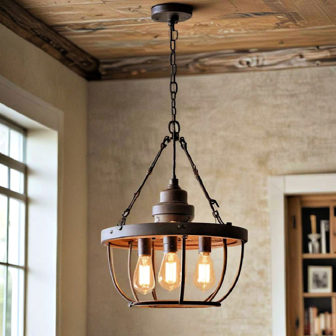 rustic lighting fixtures