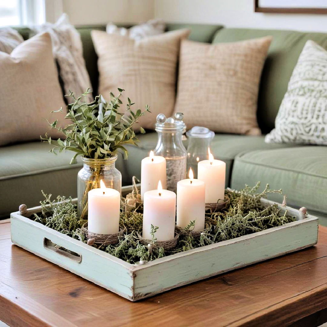 rustic trays