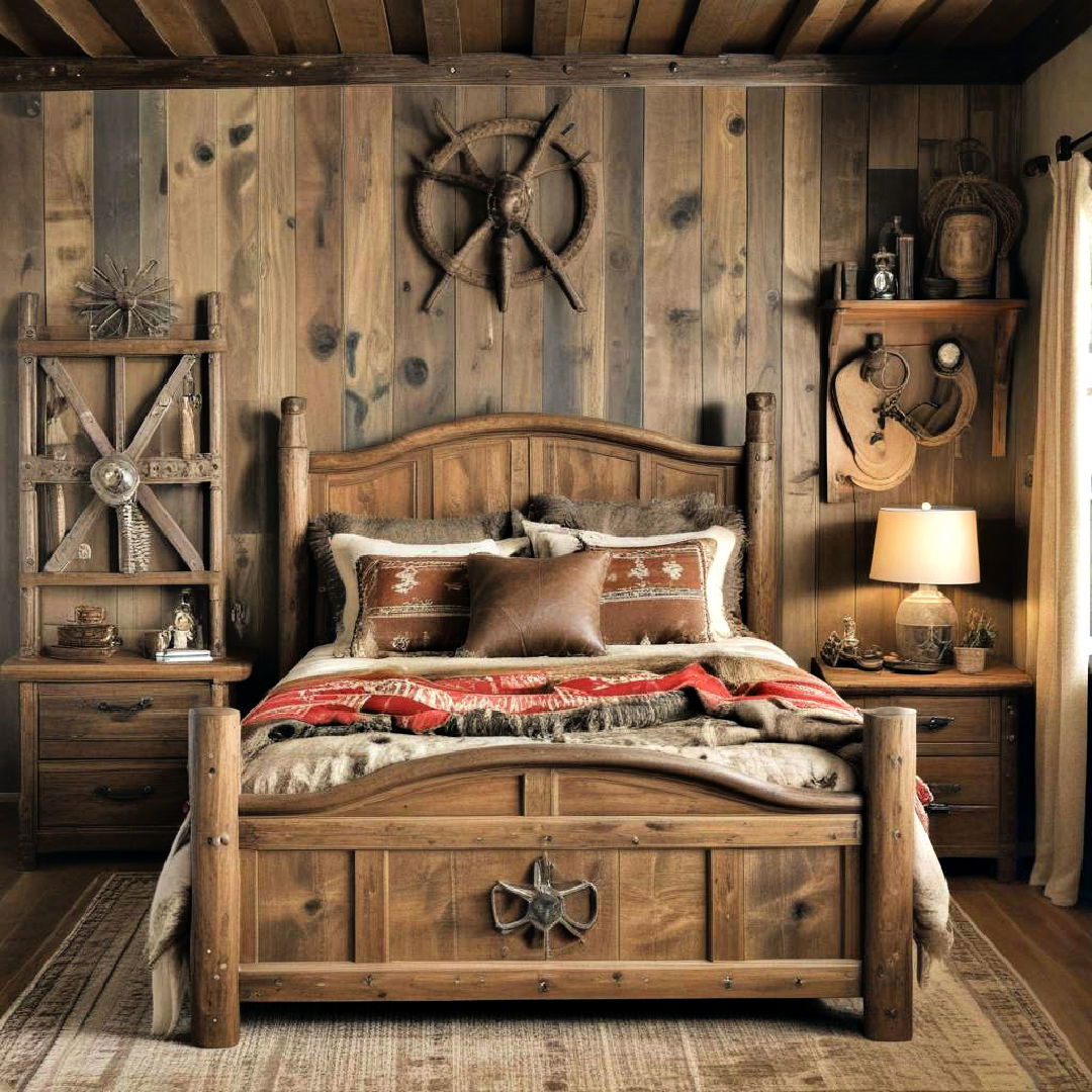 rustic wood furniture