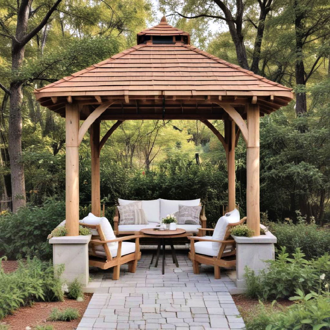 scandinavian inspired gazebo