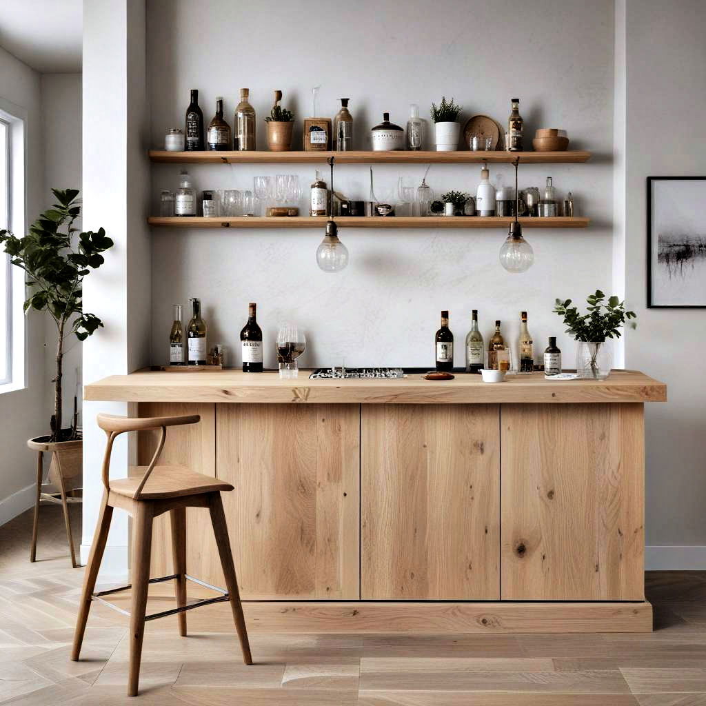 scandinavian simplicity bar