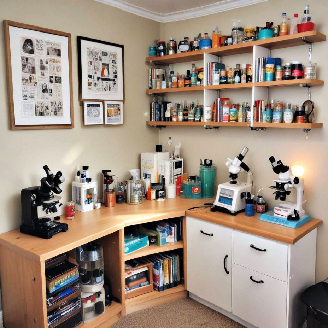 science experiment corner