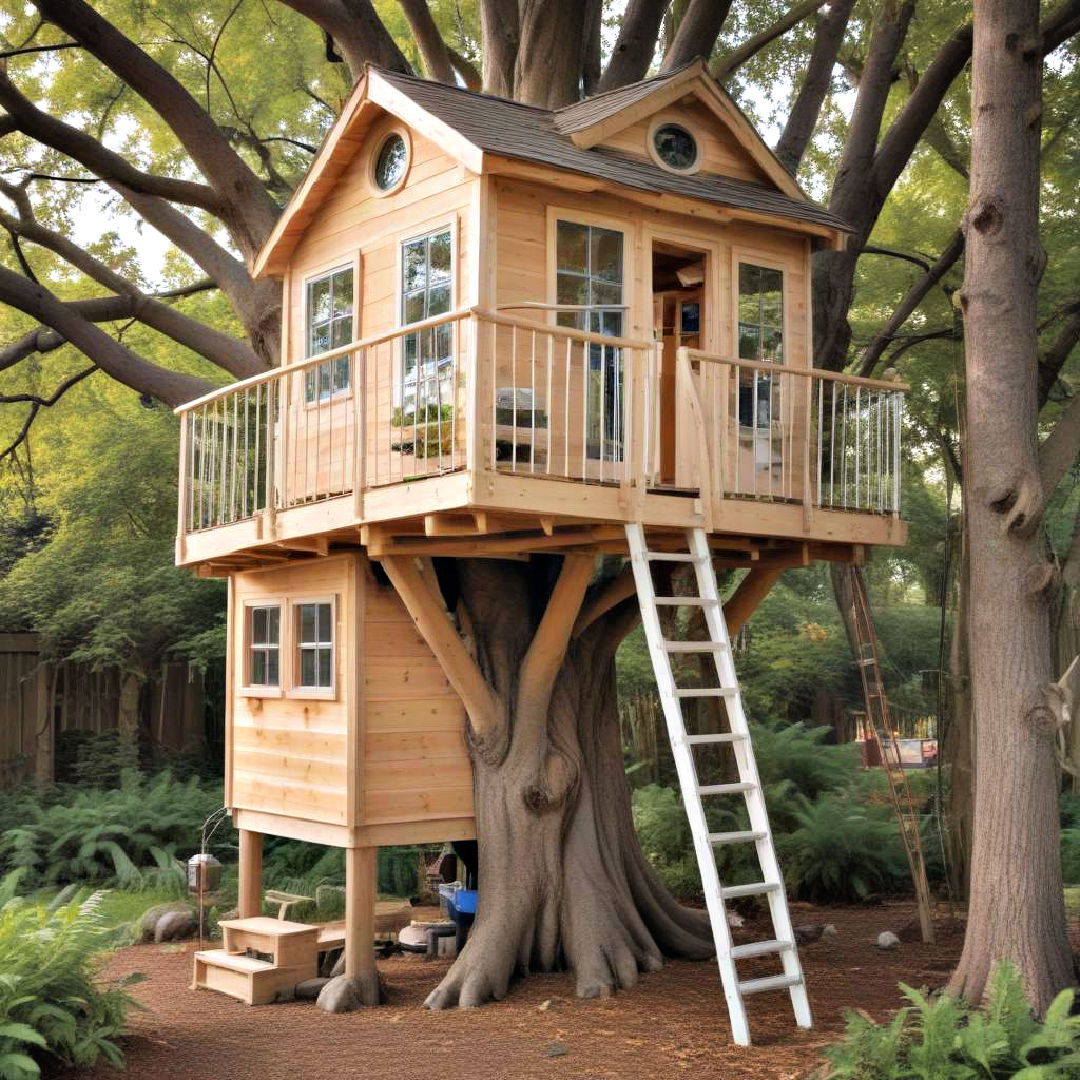 science lab treehouse