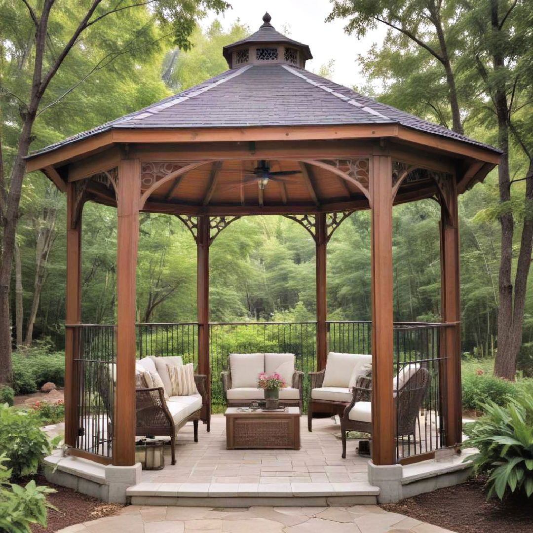 screened gazebo