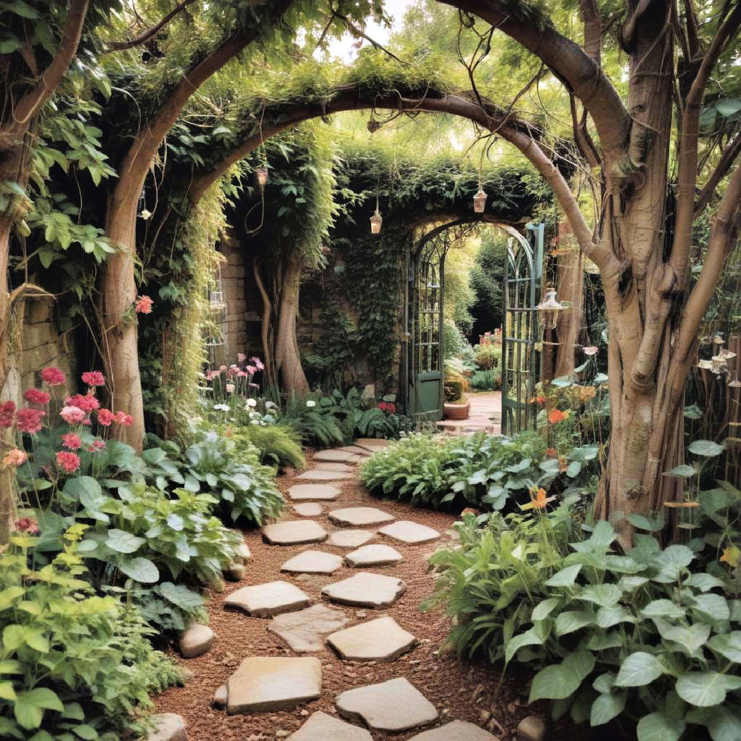 secret garden path