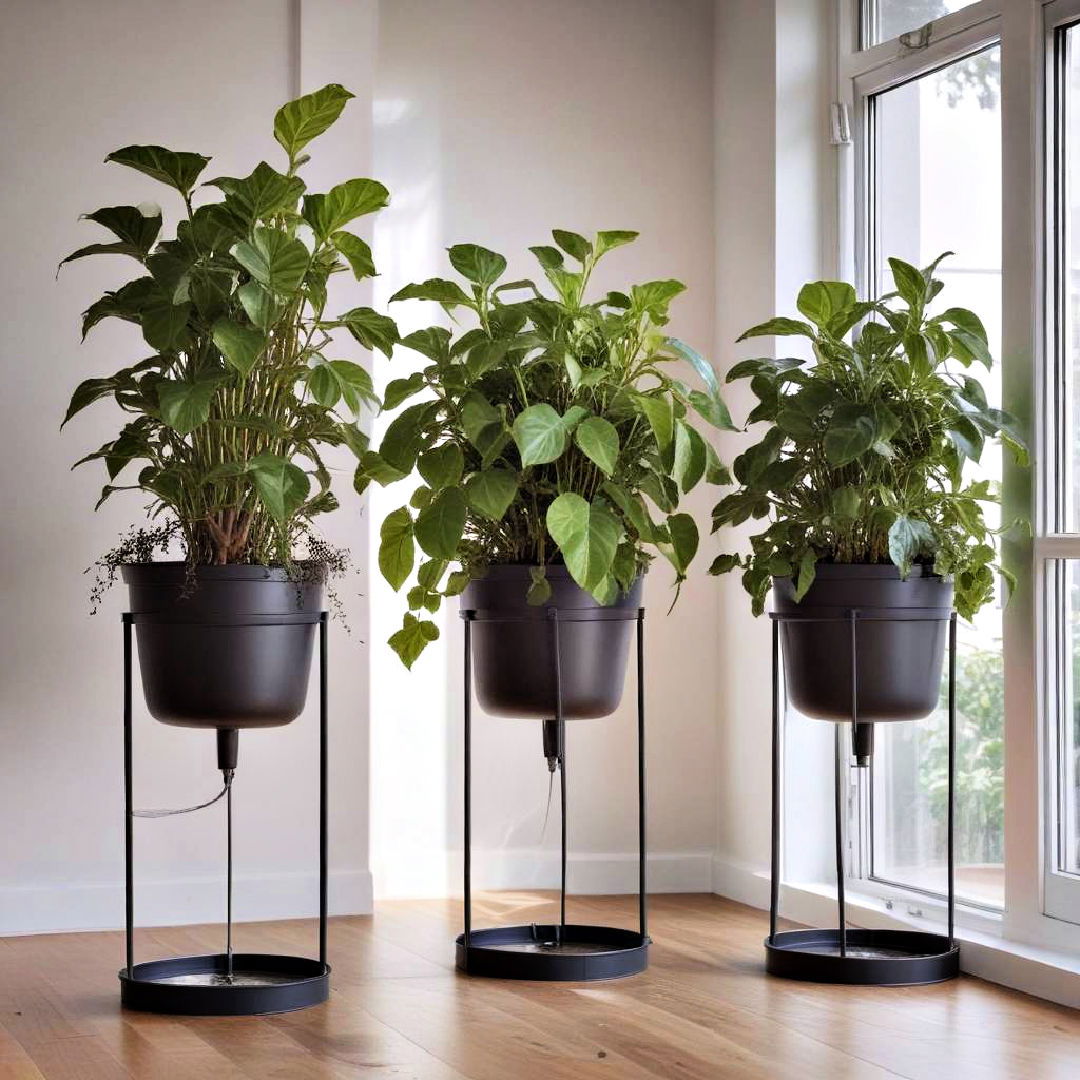 self watering planters