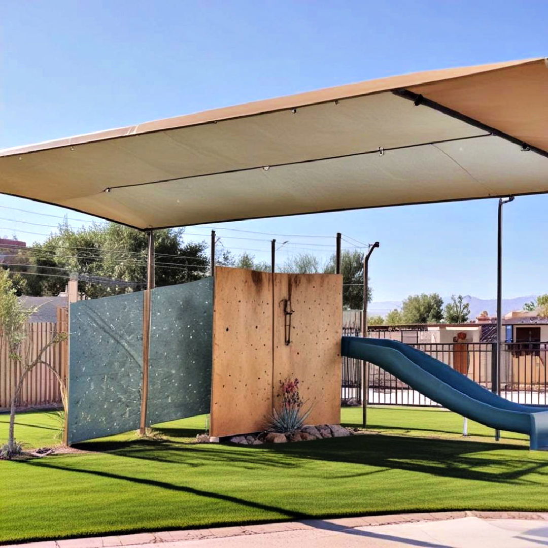 shade structures for comfort