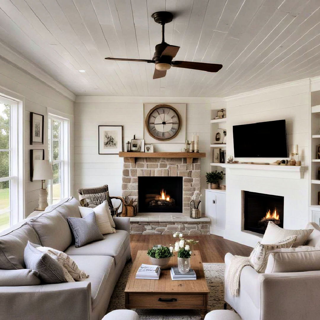 shiplap ceiling