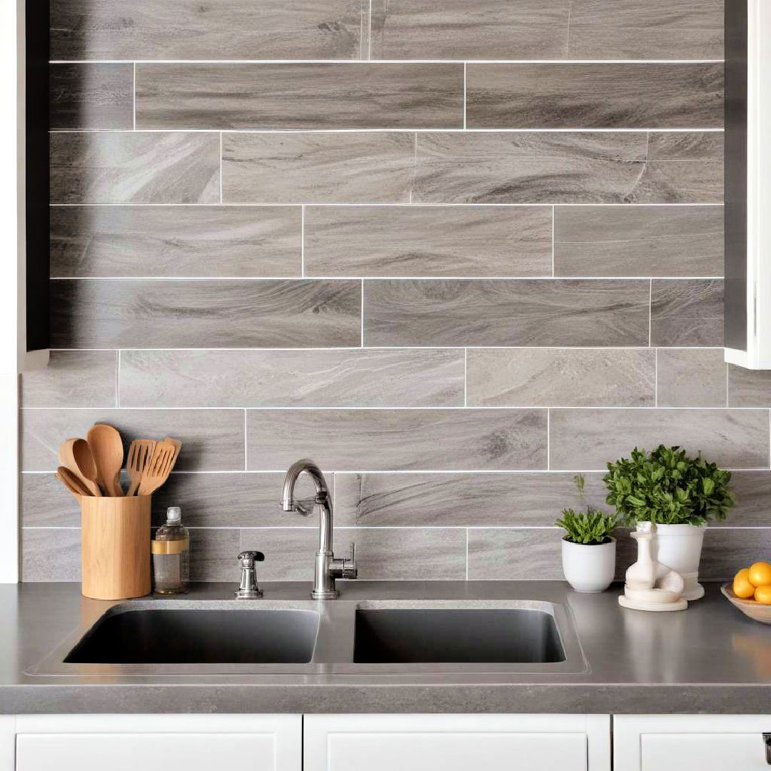 shiplap with contrasting grout lines