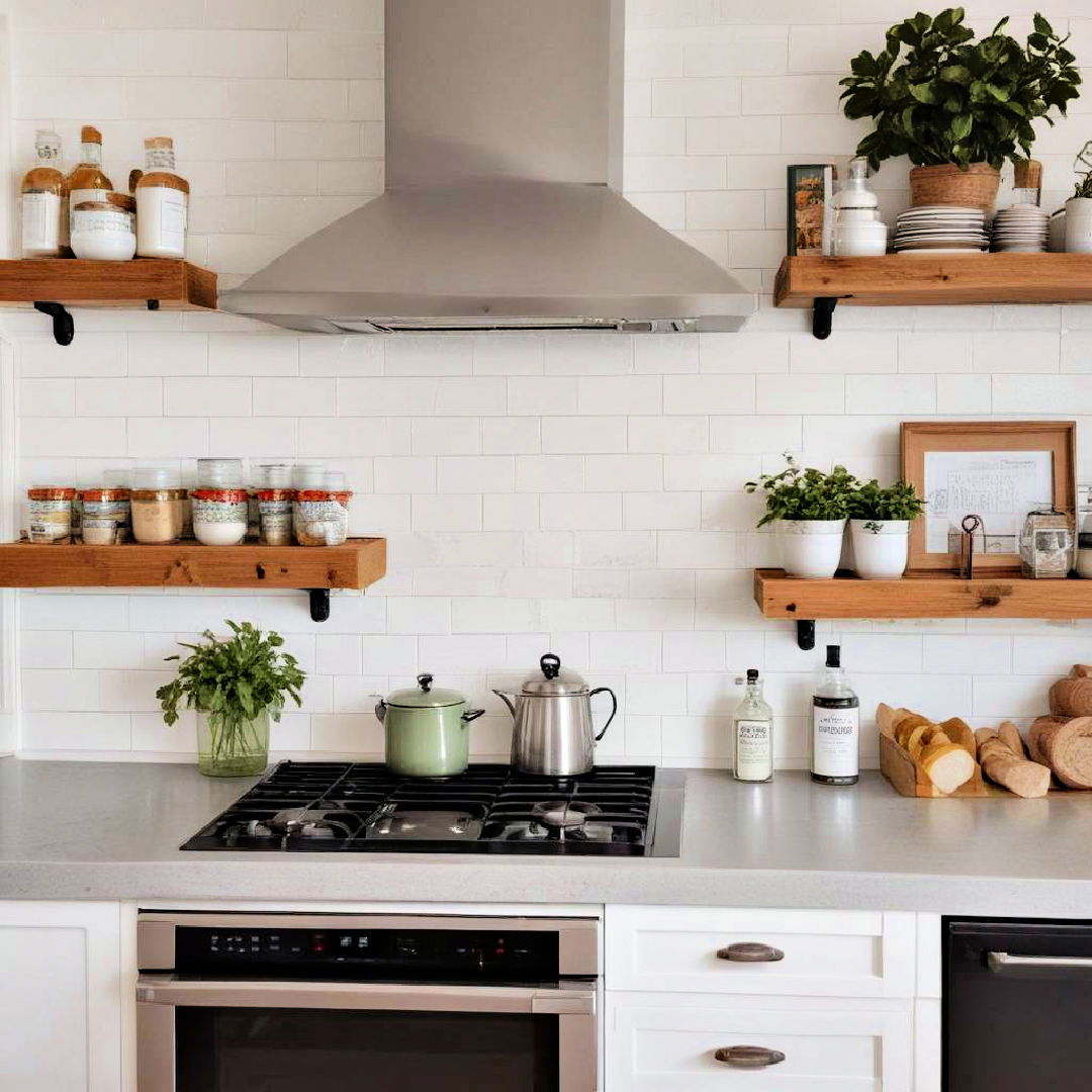 shiplap with subway tiles