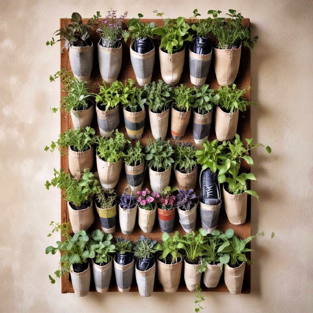 shoe organizer garden