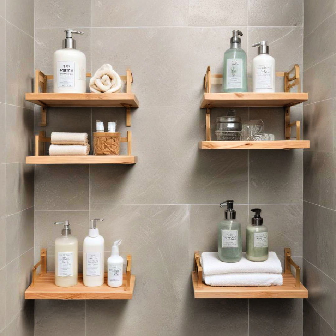 shower shelves