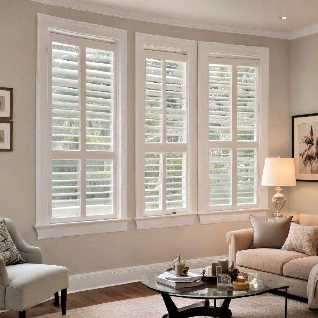 shutters for timeless elegance