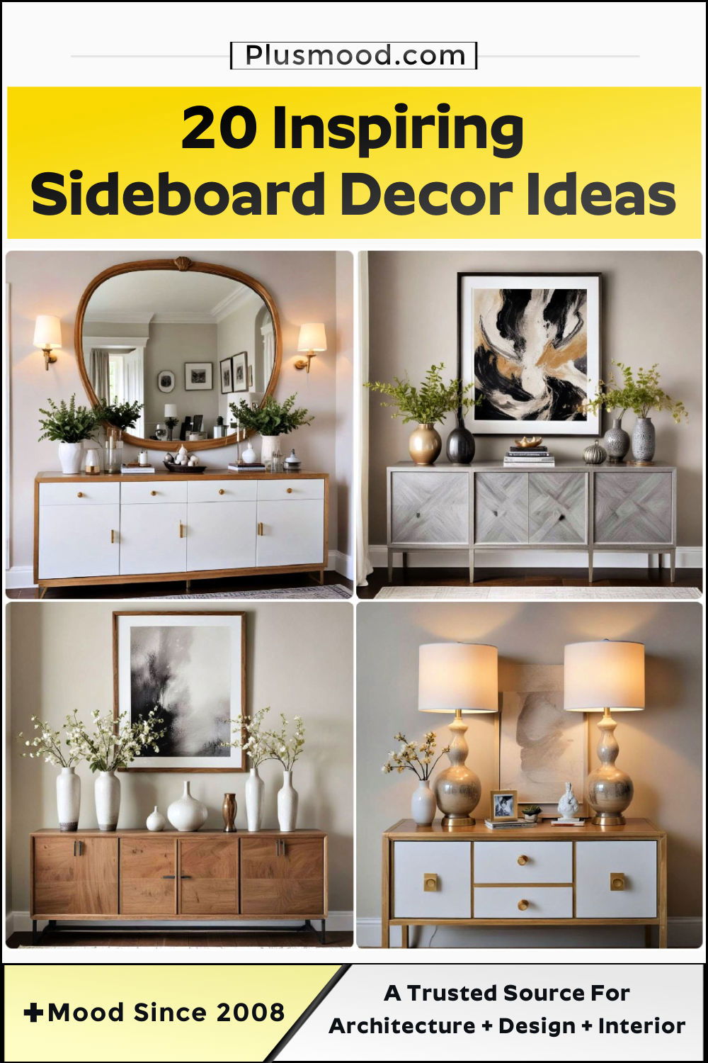 sideboard decor ideas and inspiration