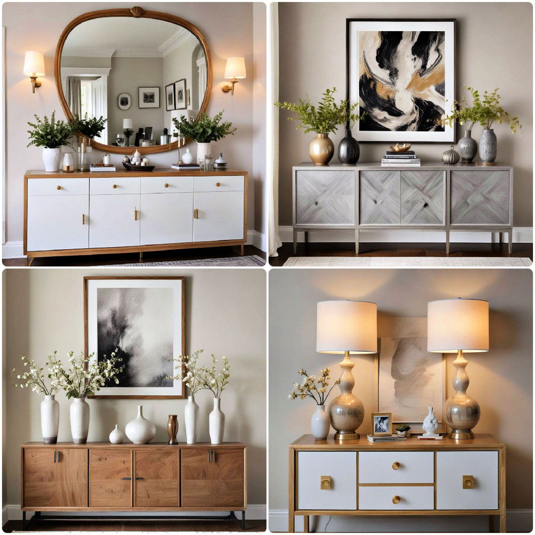 20 Sideboard Decor Ideas for A Stunning Focal Point