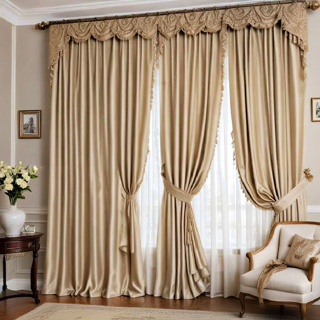 silk curtains for sophisticated luxury