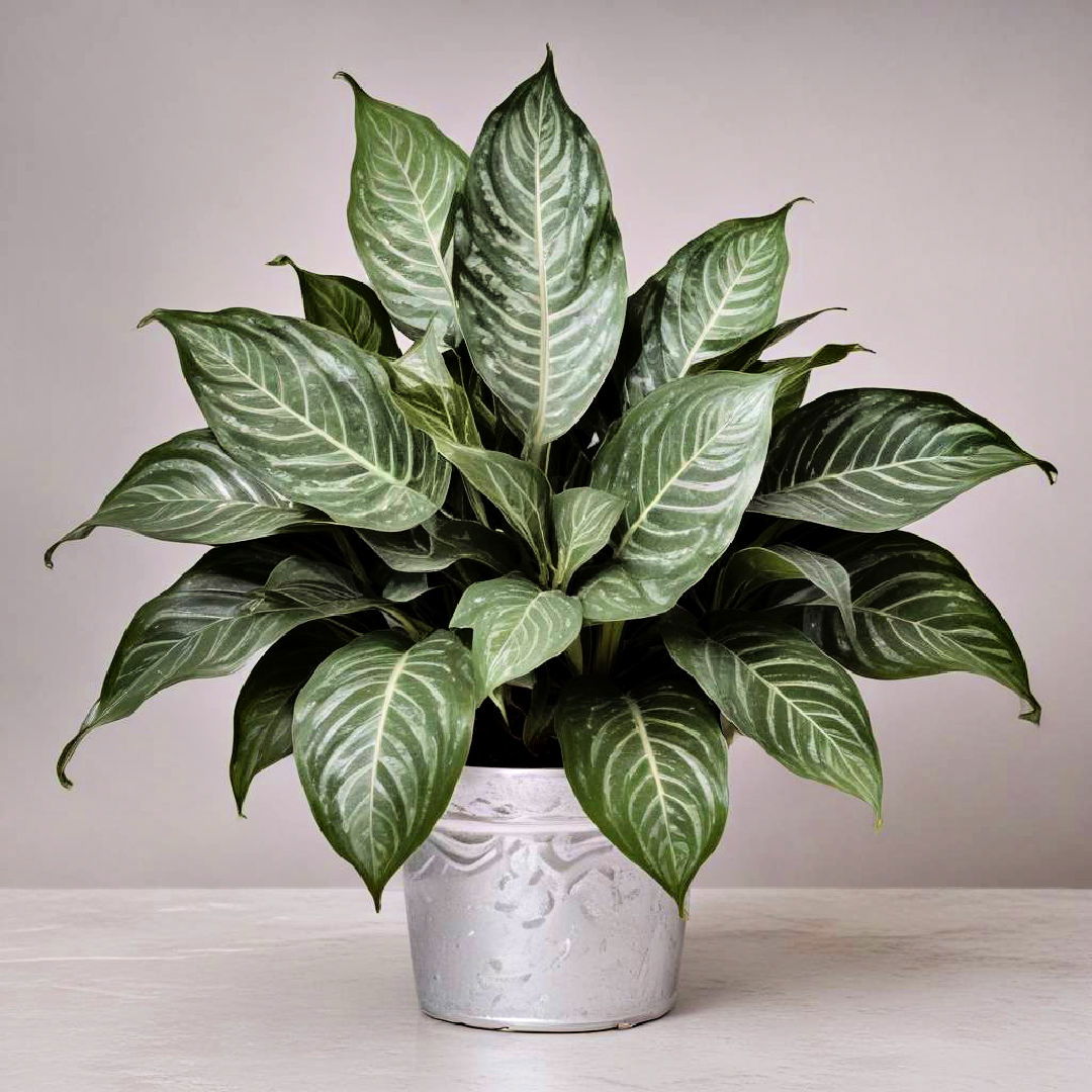 silver queen aglaonema