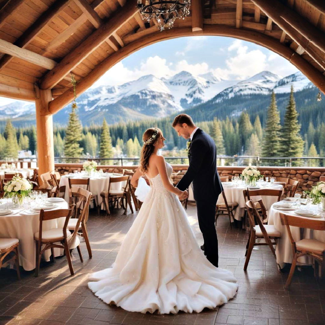 ski resort wedding