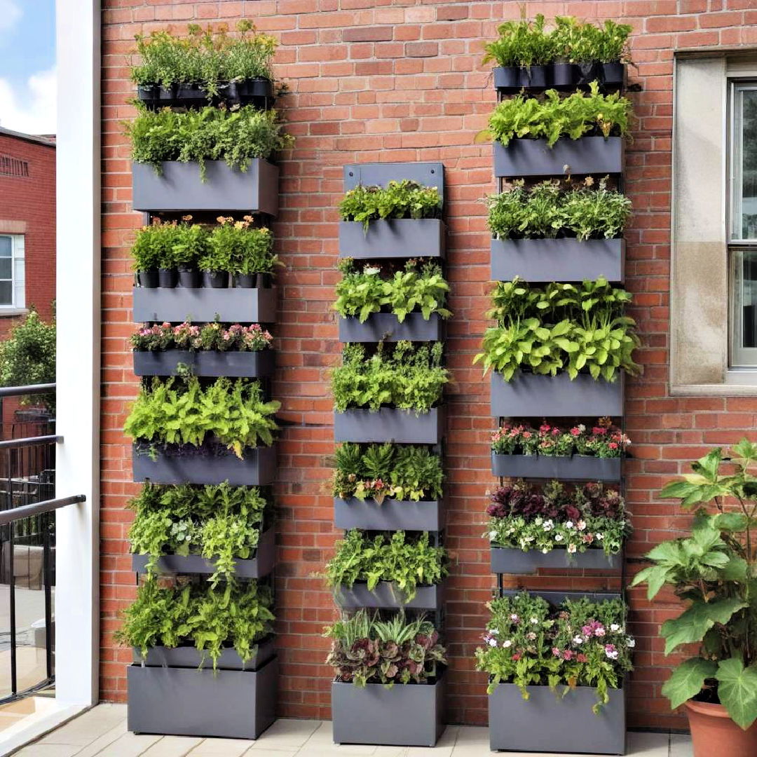 skyscraper planters