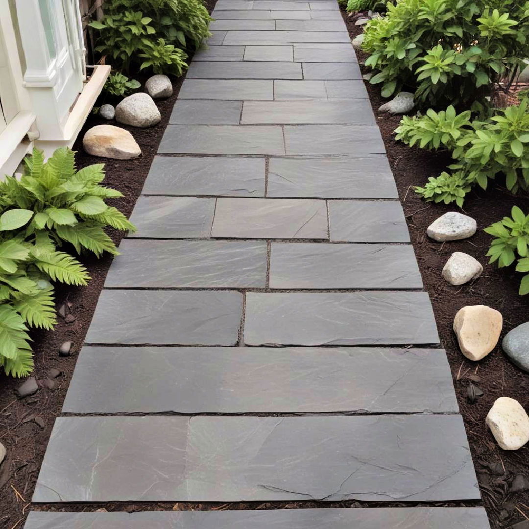 slate walkways