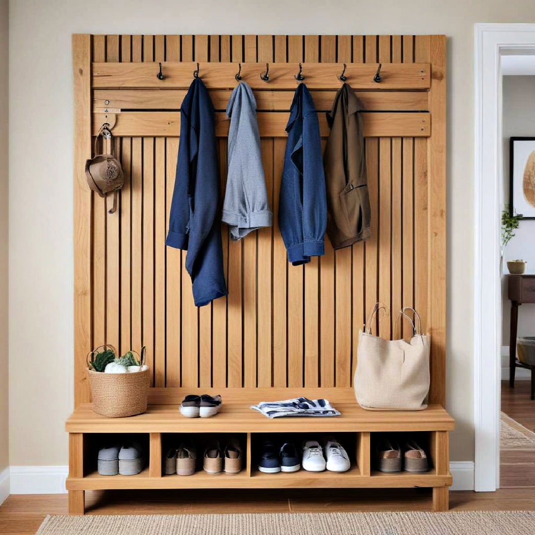 slats with integrated hooks