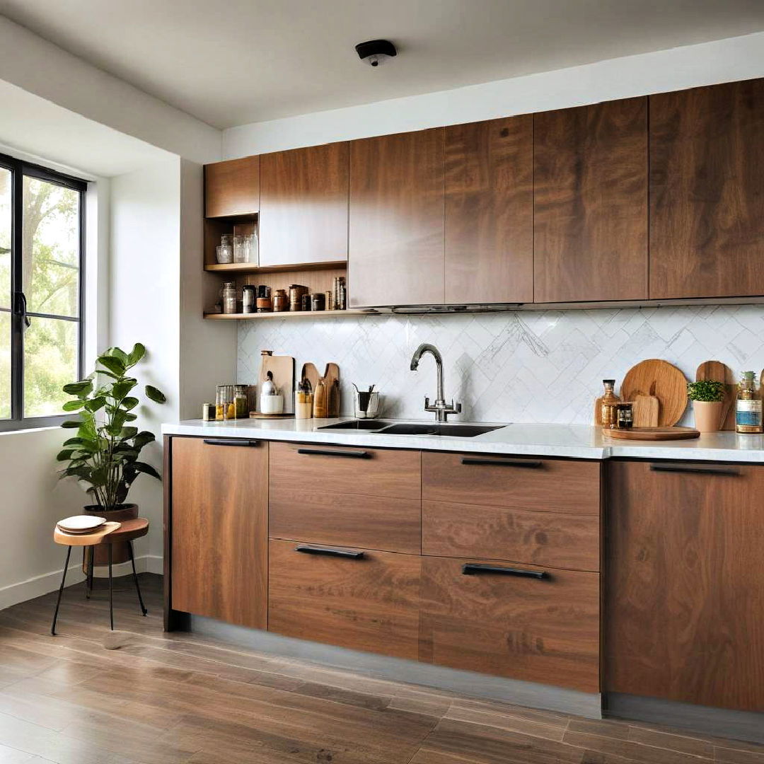 sleek cabinetry