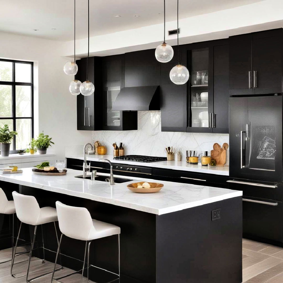 sleek modern cabinetry