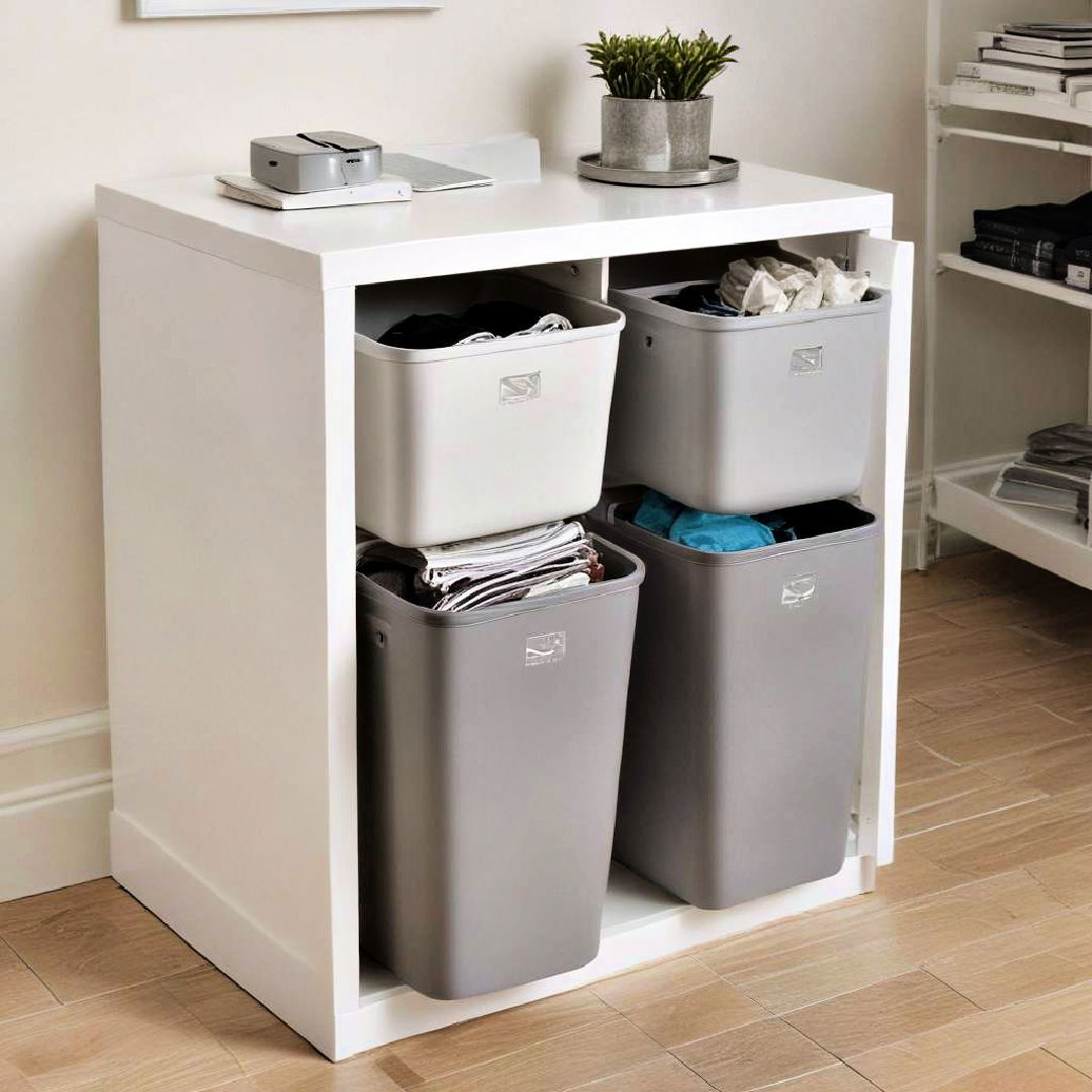 sleek waste bins