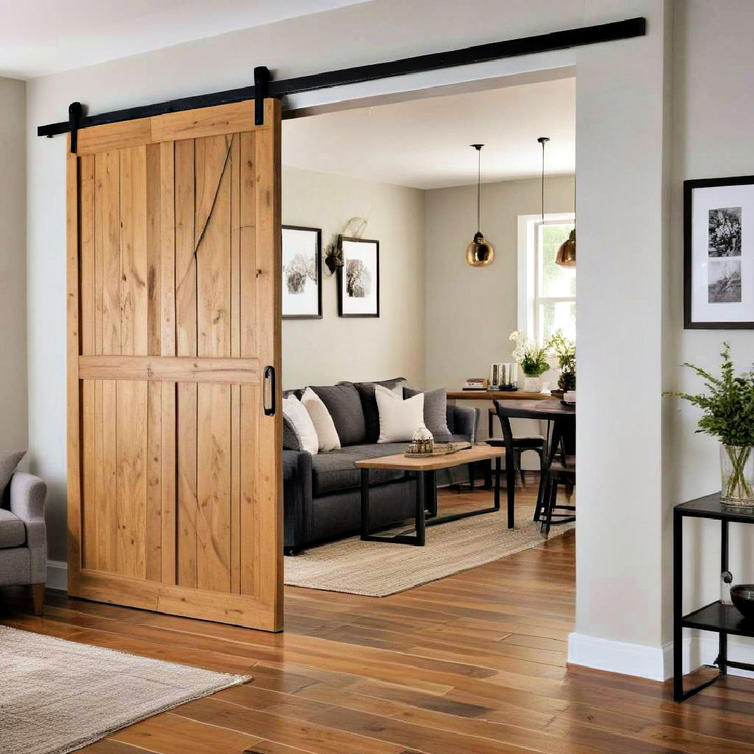 sliding room divider barn doors