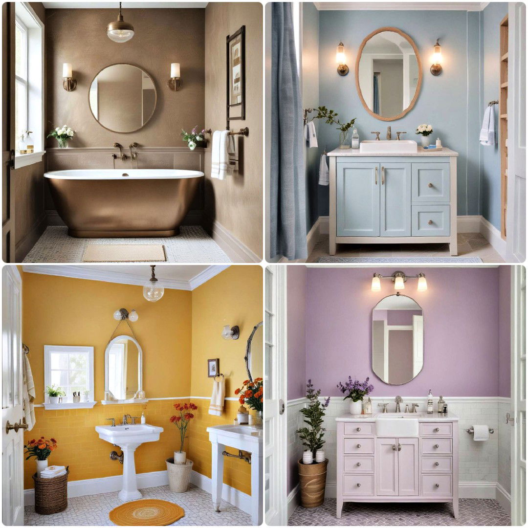 Top 25 Small Bathroom Color Ideas to Transform Space