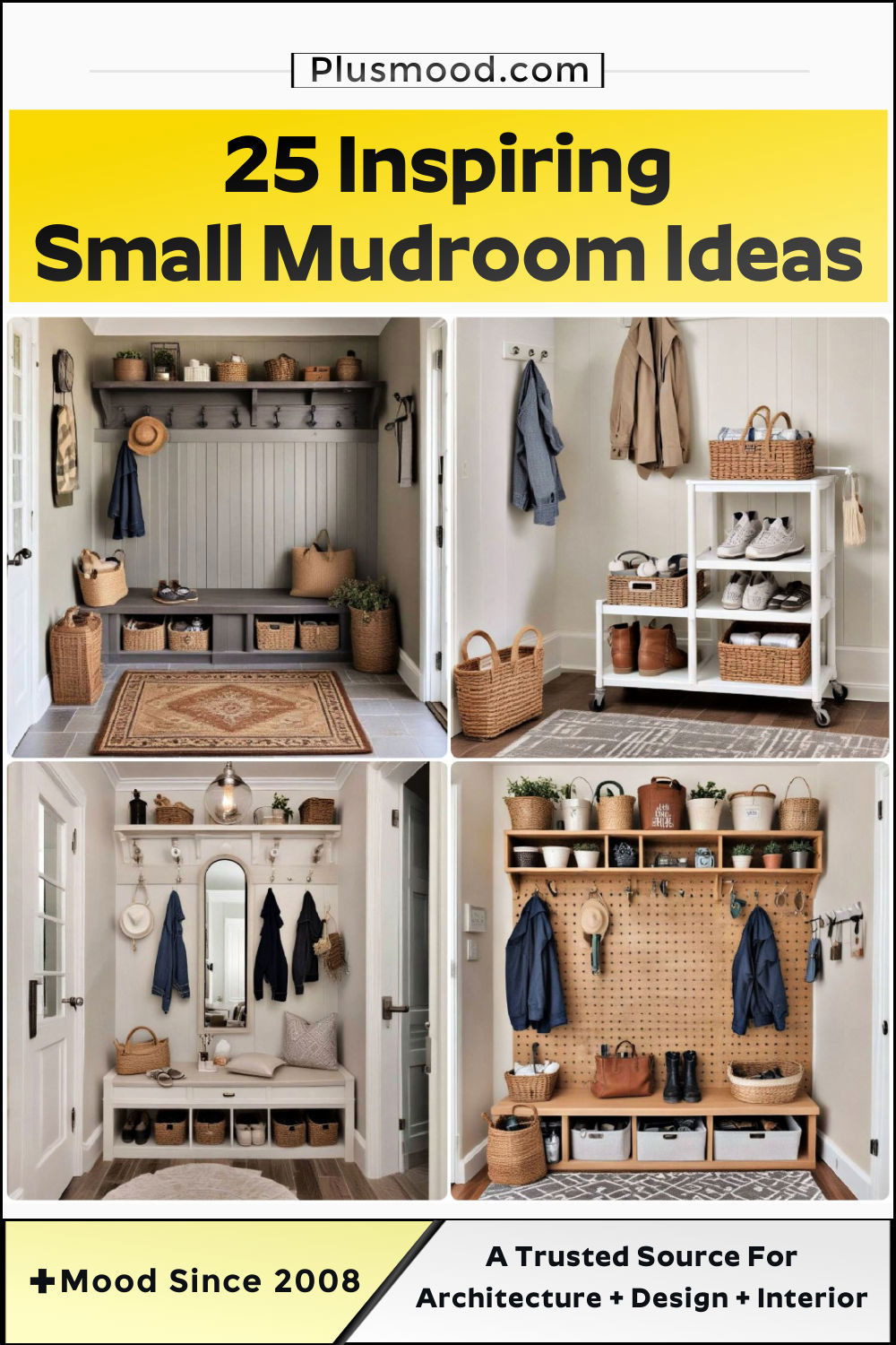 small mudroom ideas and inspiration