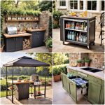 small outdoor kitchen ideas