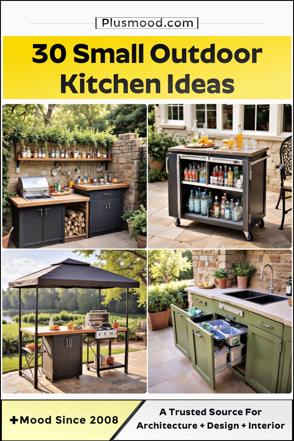 small outdoor kitchen ideas and inspiration