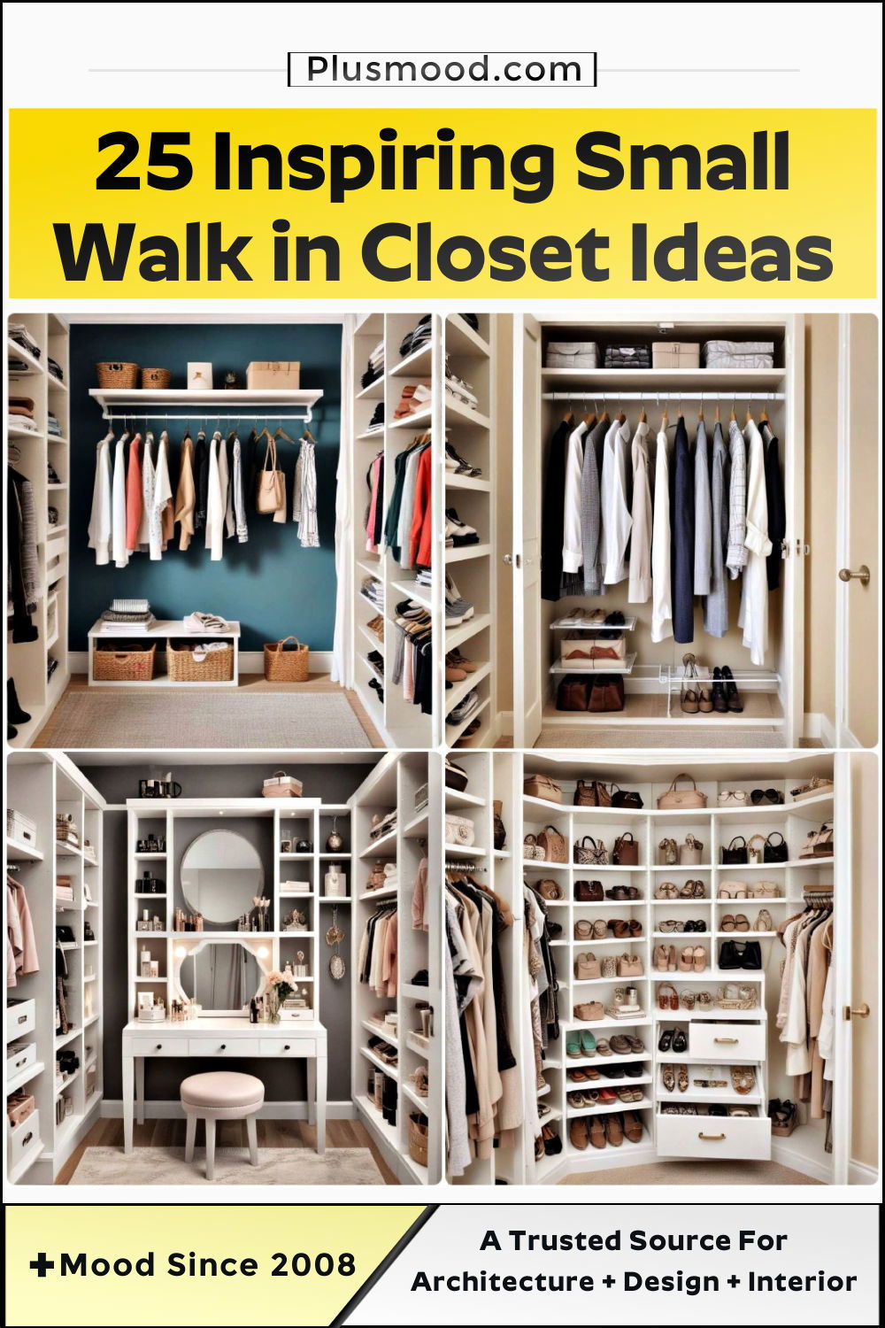 small walk in closet ideas and inspiration