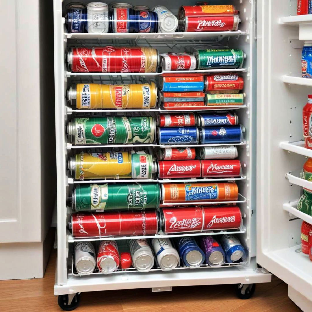 soda can organizer