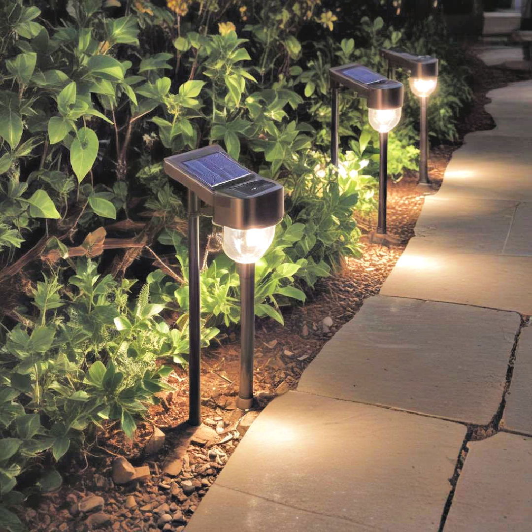 solar path lights