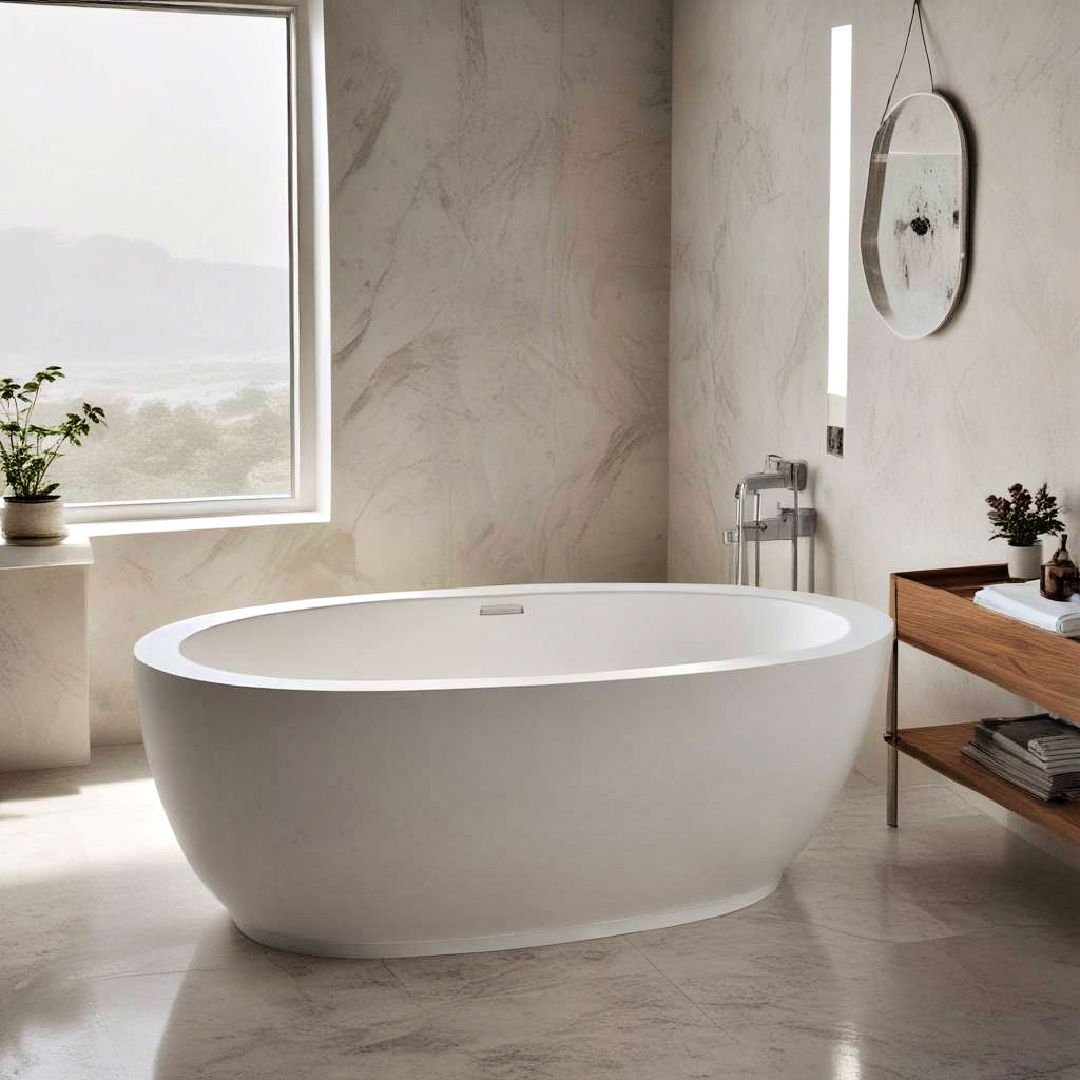 solid surface bathtubs