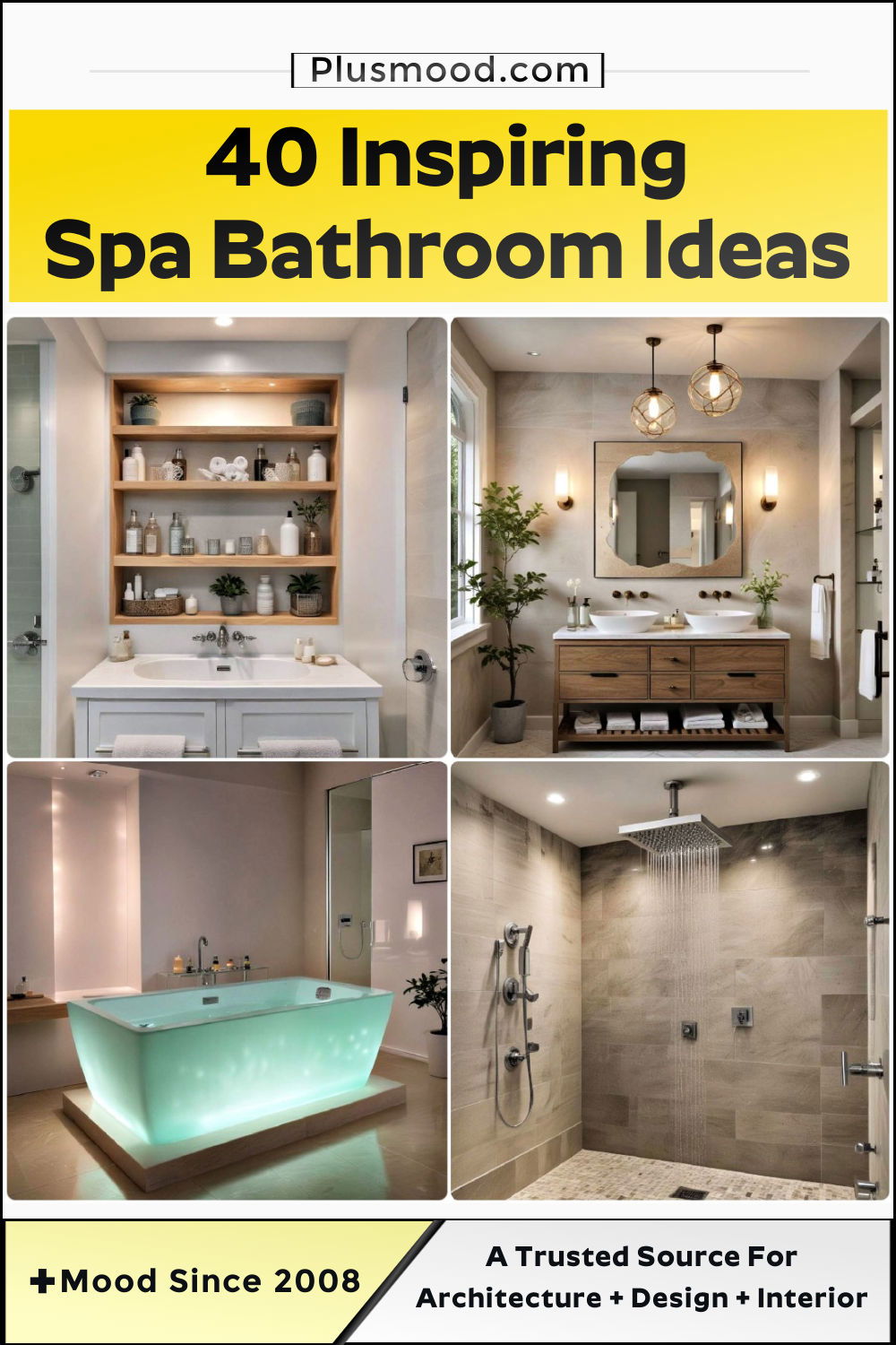 spa bathroom ideas and inspiration