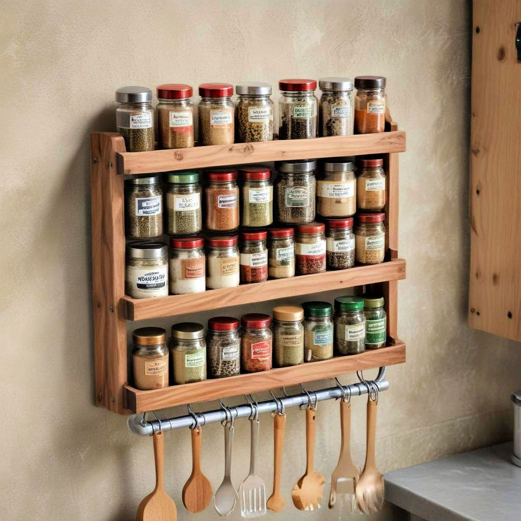 spice and condiment rack