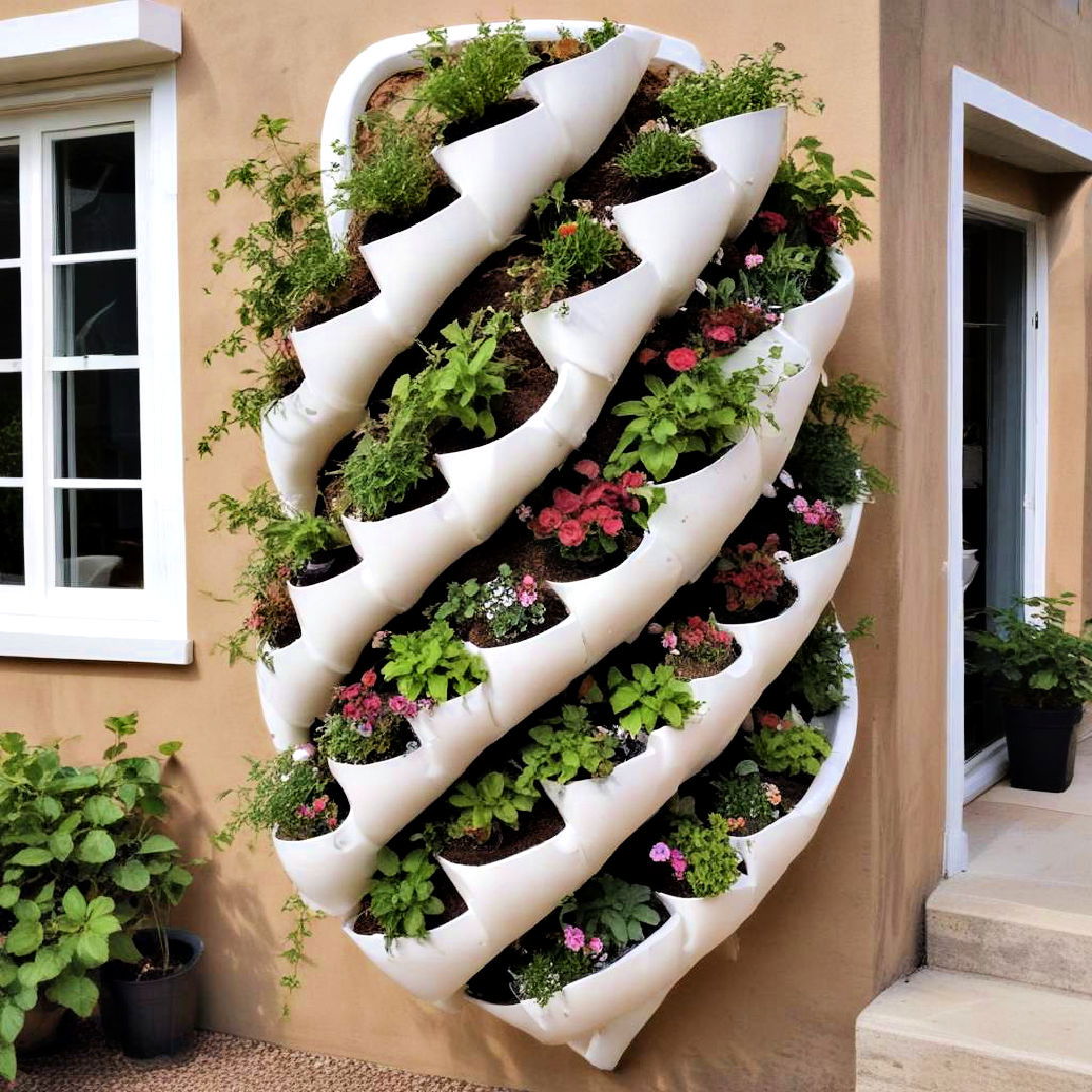 spiral planter