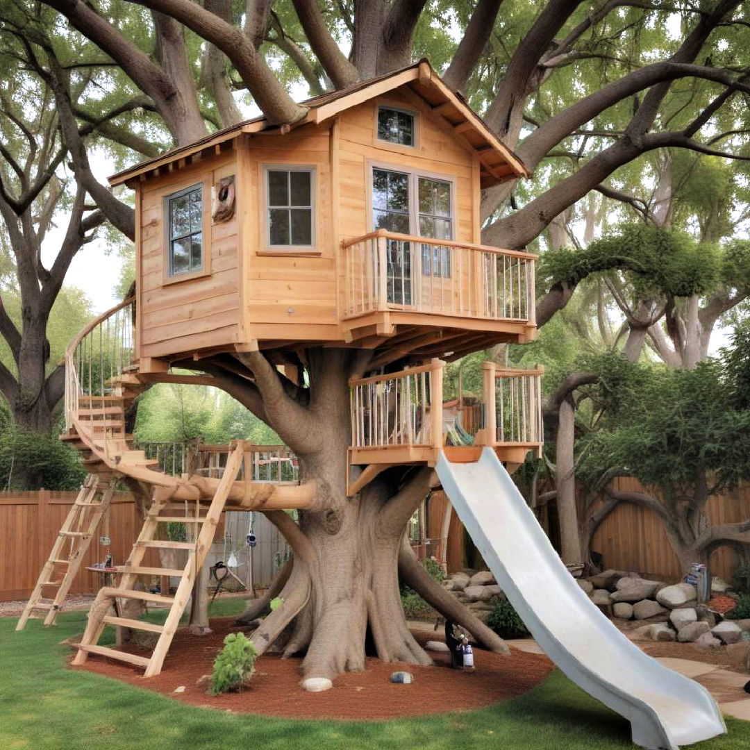 sports enthusiast treehouse