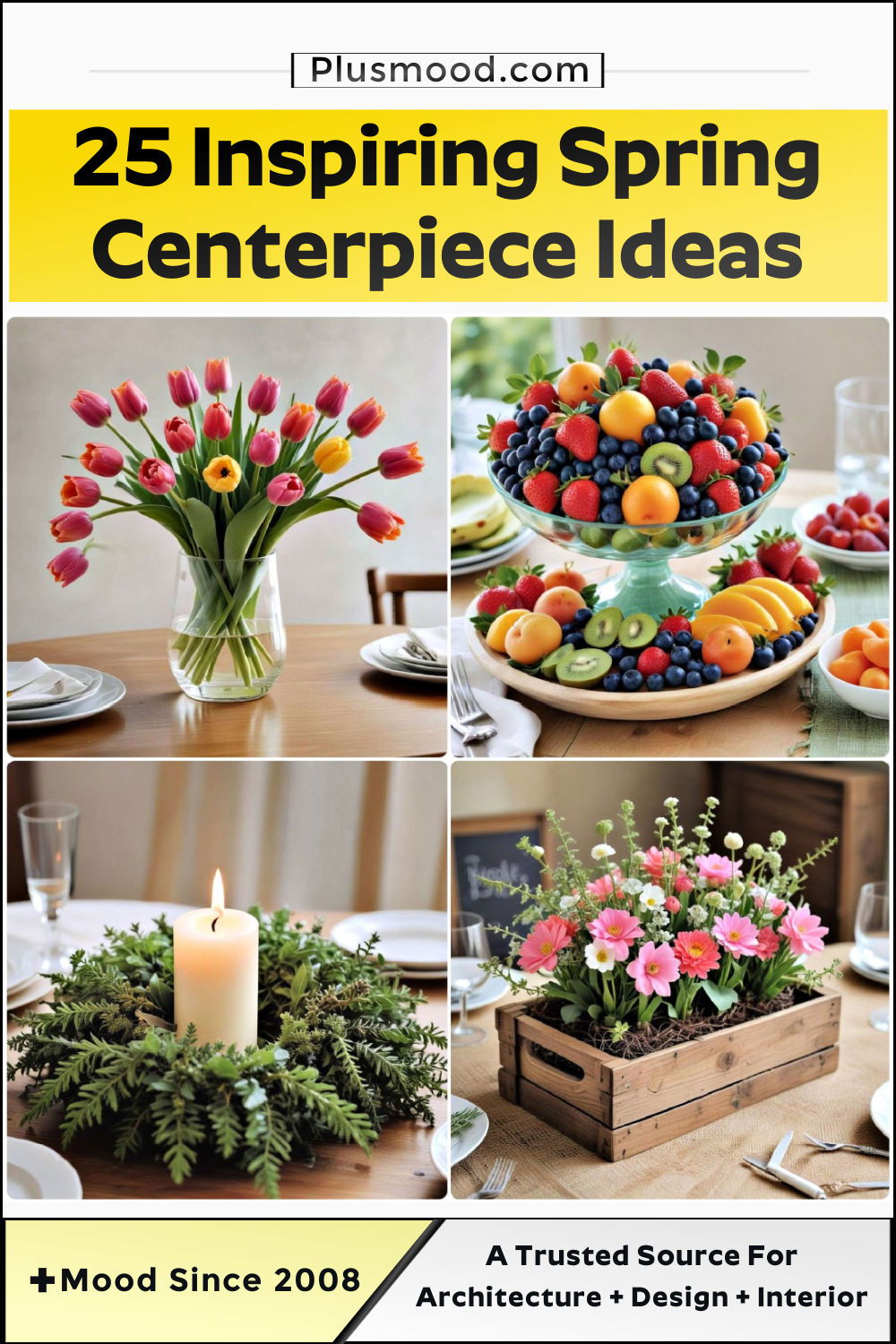 spring centerpiece ideas and inspiration