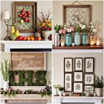 spring mantel decor ideas